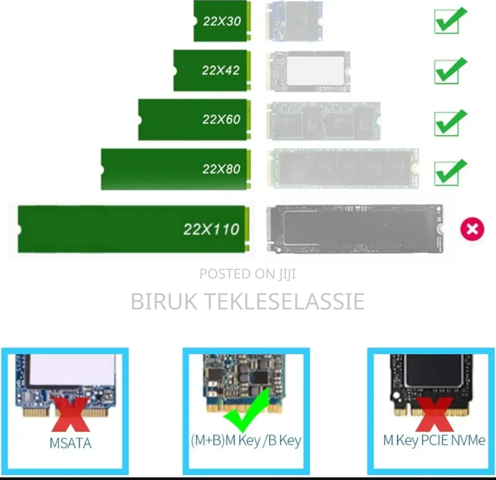 Usb 3.1 to M.2 NGFF SSD Hard Disk Enclosure