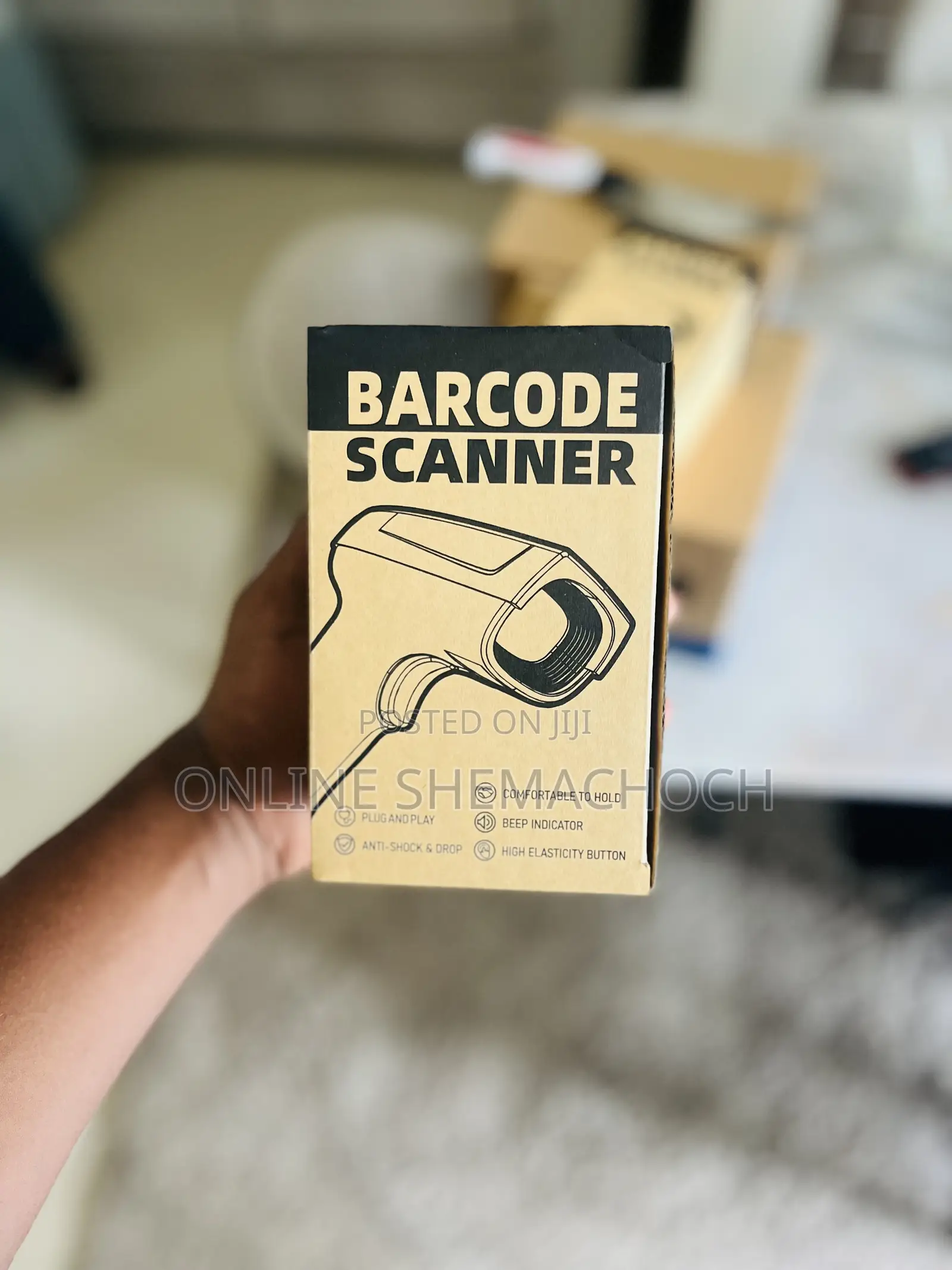 Wired Laser Barcode Scanner