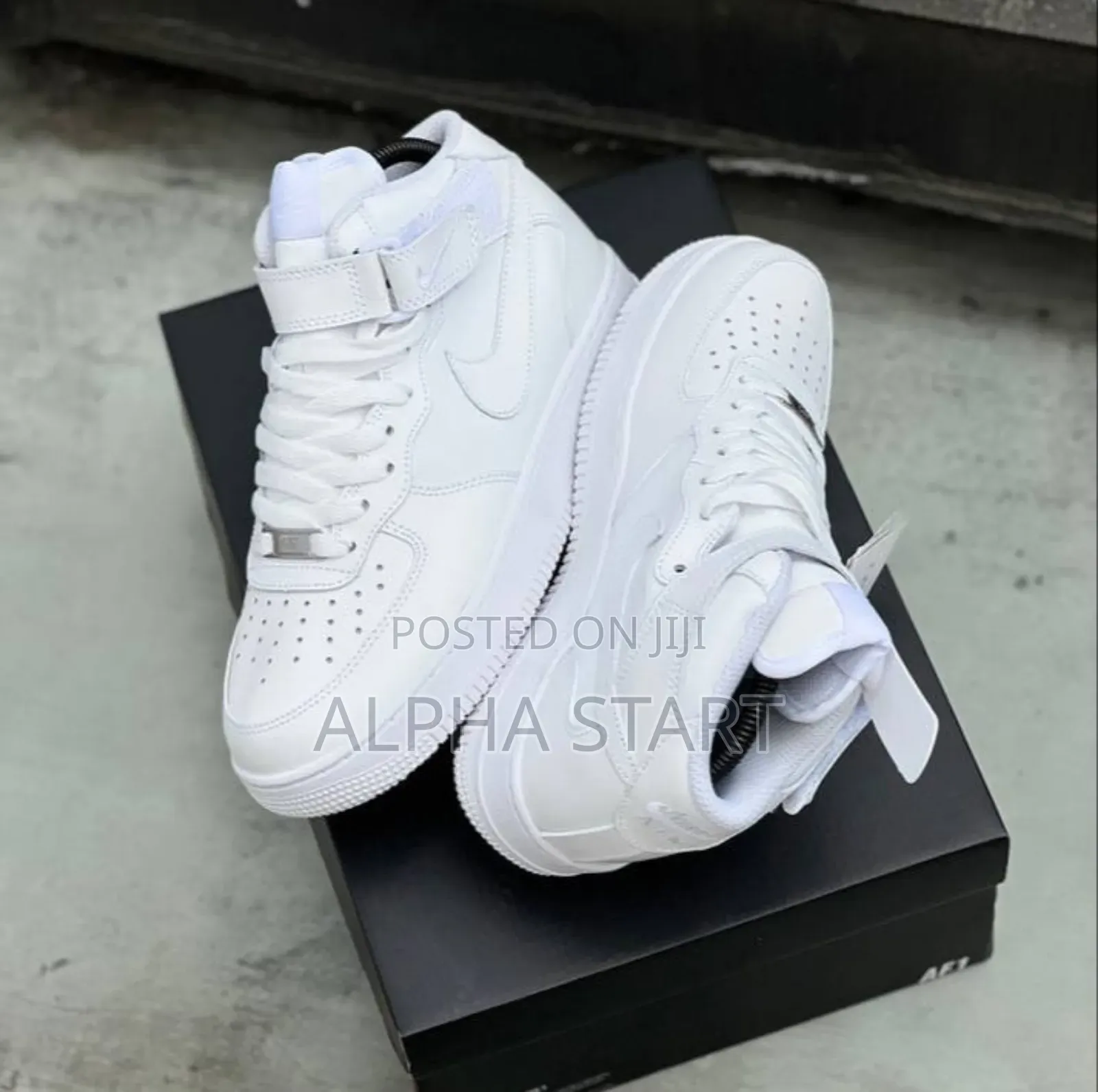 Nike Air Force 1 Mid ‘Triple White’ Shoes