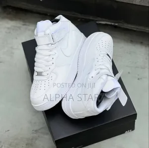 Nike Air Force 1 Mid ‘Triple White’ Shoes
