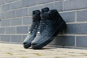 Photo - Nike Air Force 1 Mid ‘Triple Black’ Shoes 40 -43