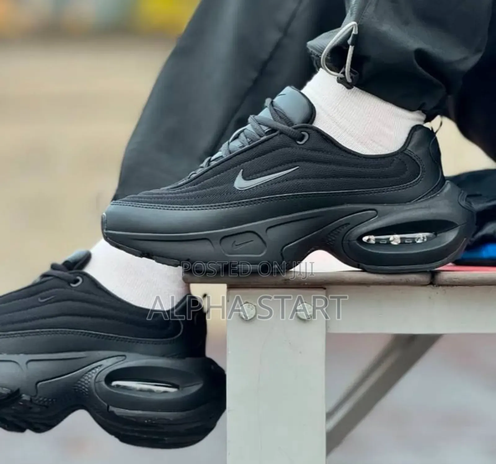  Nike Air Max Portal “Triple Black” Shoes
