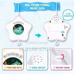 Music Bed Bell
አልጋ ላይ የሚታሰር የልጆች ማጫወቻ