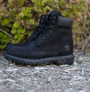 Timberland Premium 7 Usa Triple Black Master Quality Shoes