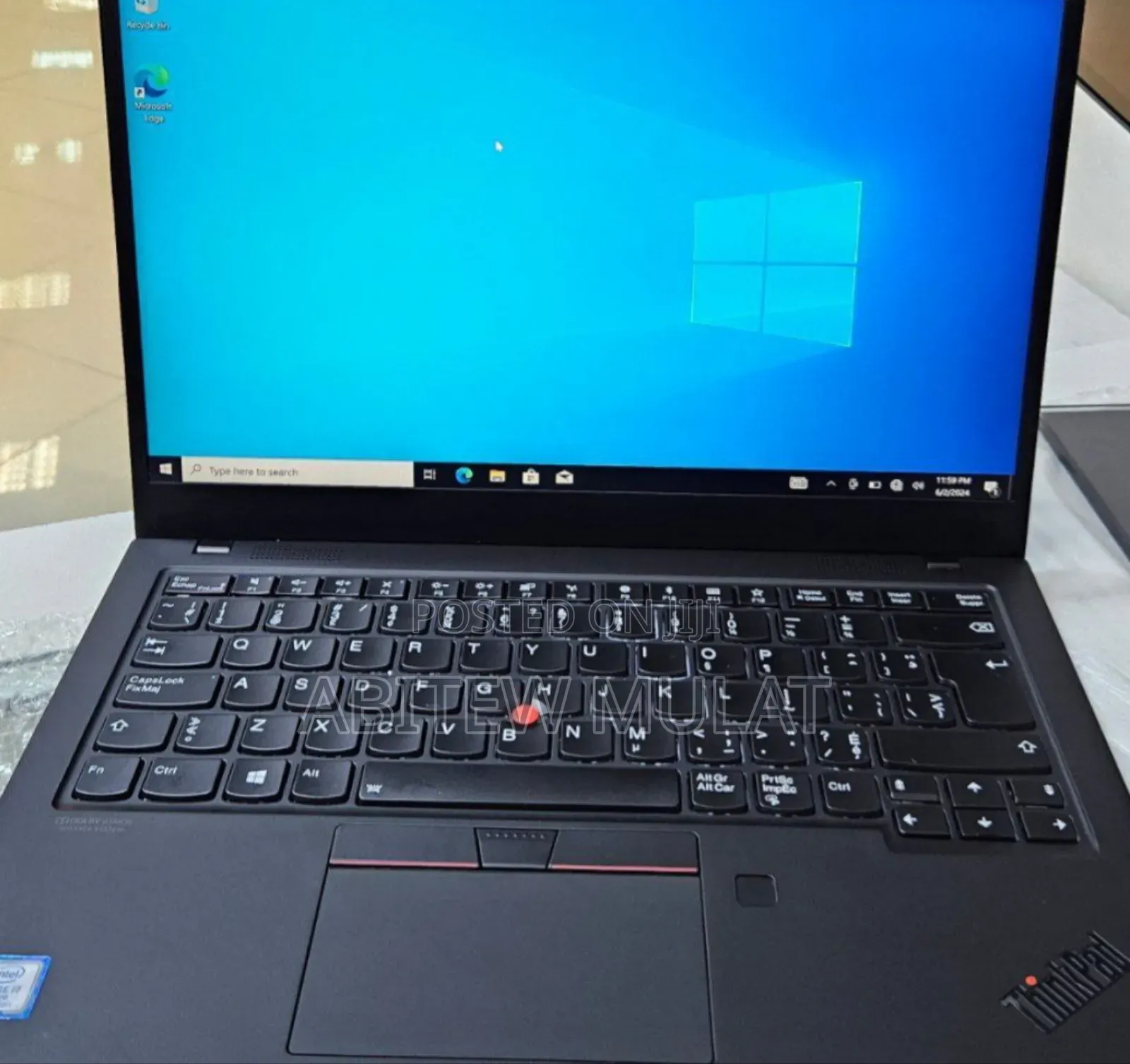 New Laptop Lenovo ThinkPad X1 Carbon 16GB Intel Core I7 SSD 512GB
