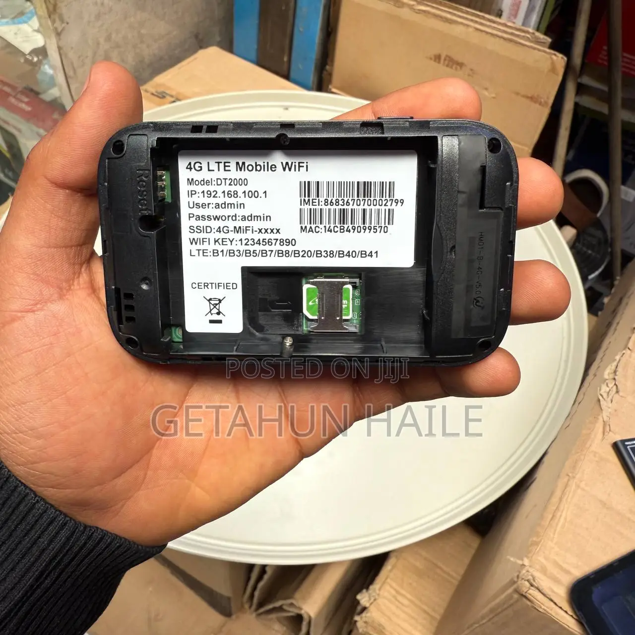 4g Router (Safaricom Ethiotelecom)