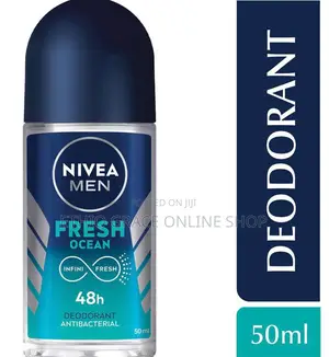 Photo - Nivea Men Deodorant Roll-on Fresh Ocean Aqua Scent 50 Ml