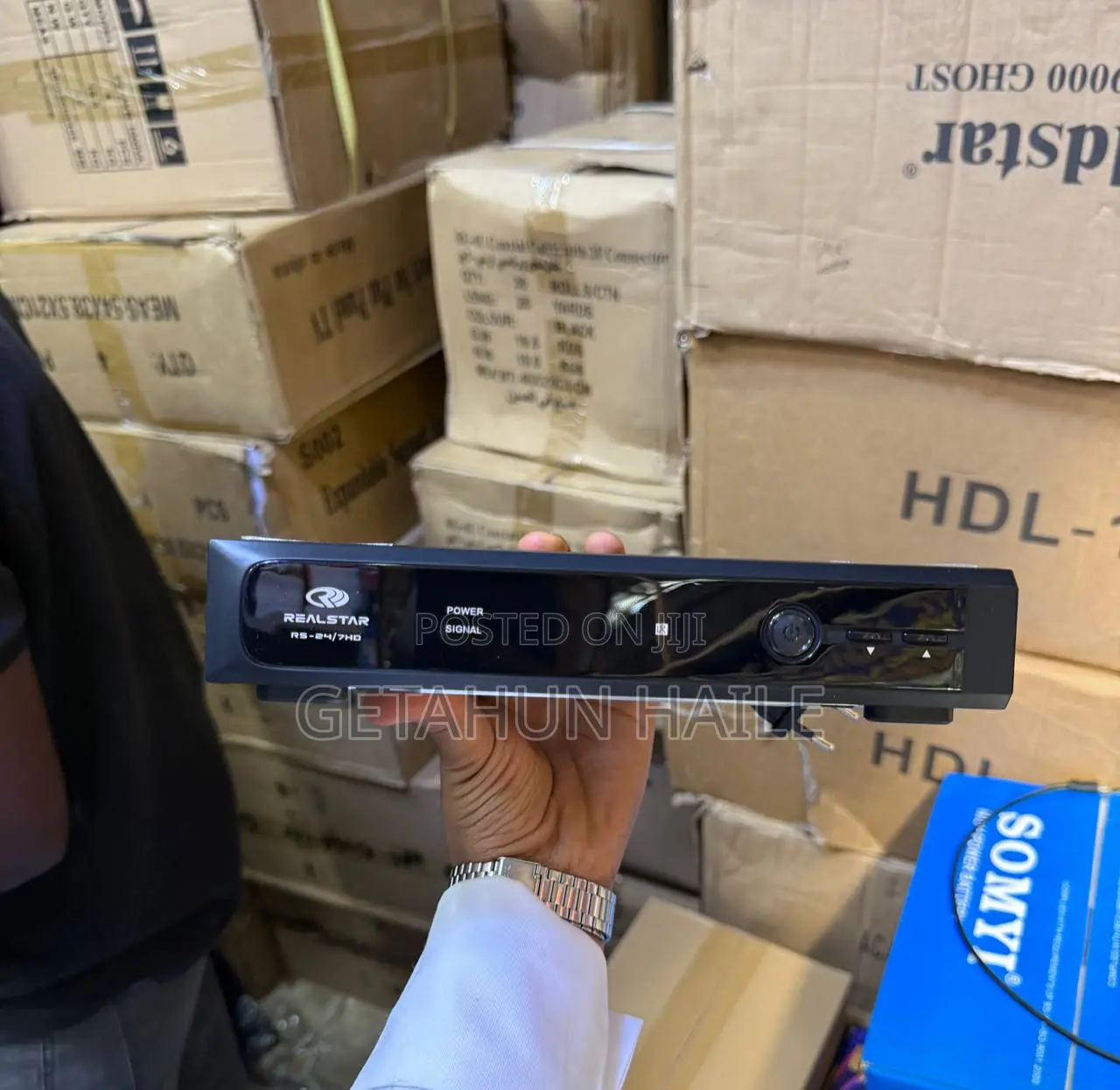 Realstar 24/7 Hd Satellite Decoder (Free Football Receiver)