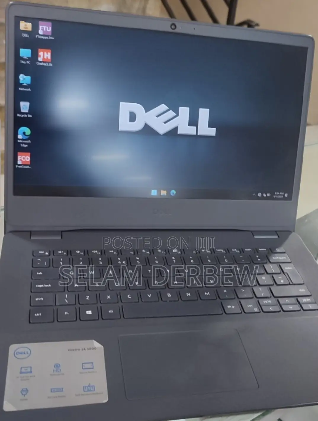 New Laptop Dell Vostro 14 3000 8GB Intel Core I5 SSD 256GB