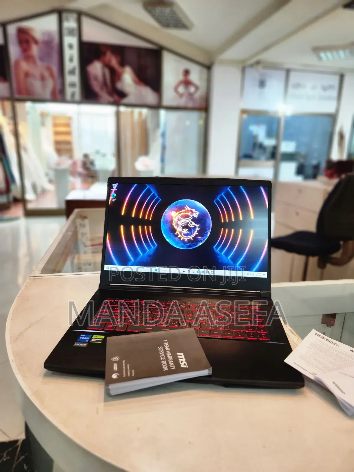 New Laptop MSI GF63 16GB Intel Core I5 SSD 512GB