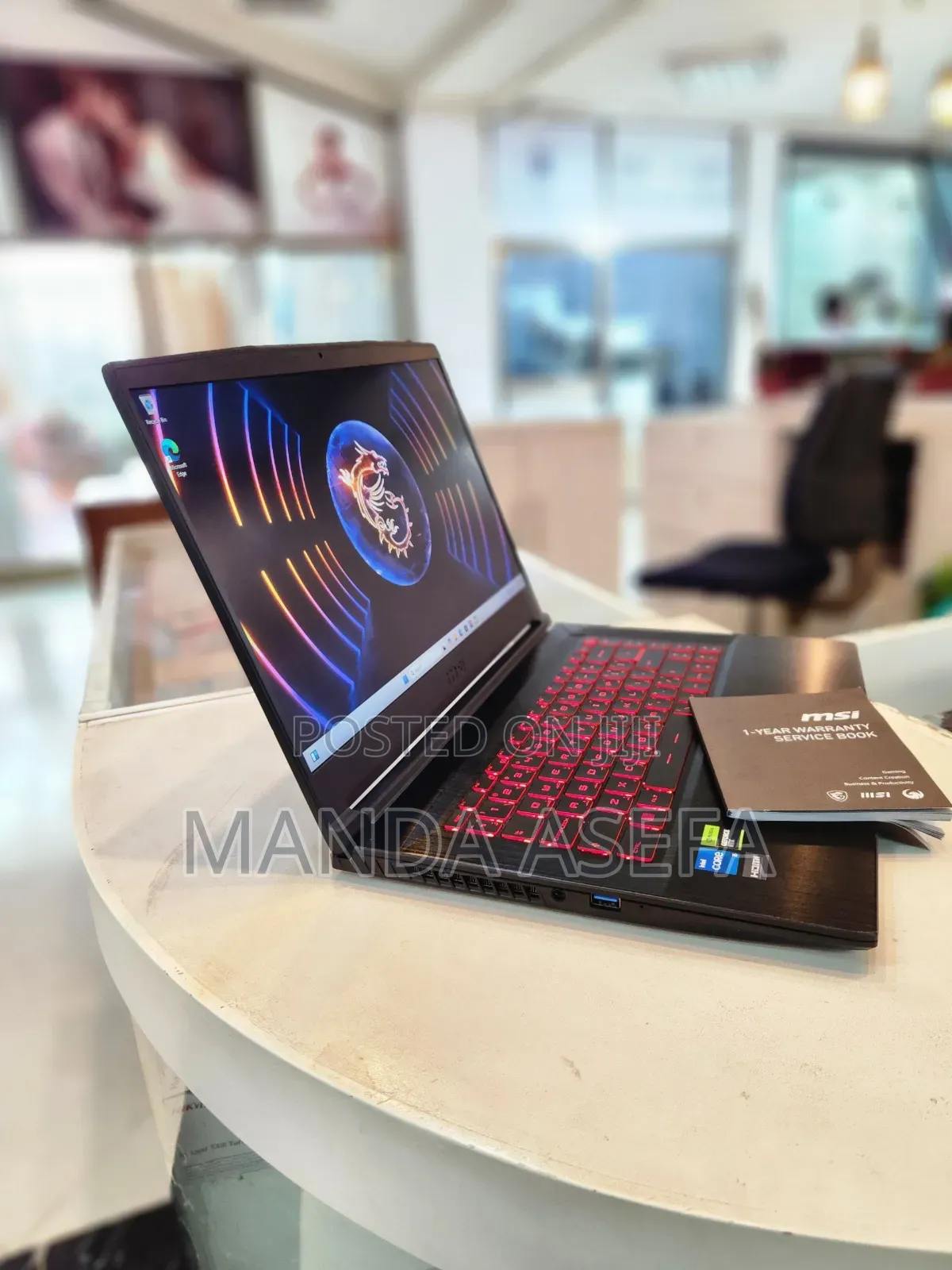 New Laptop MSI GF63 16GB Intel Core I5 SSD 512GB