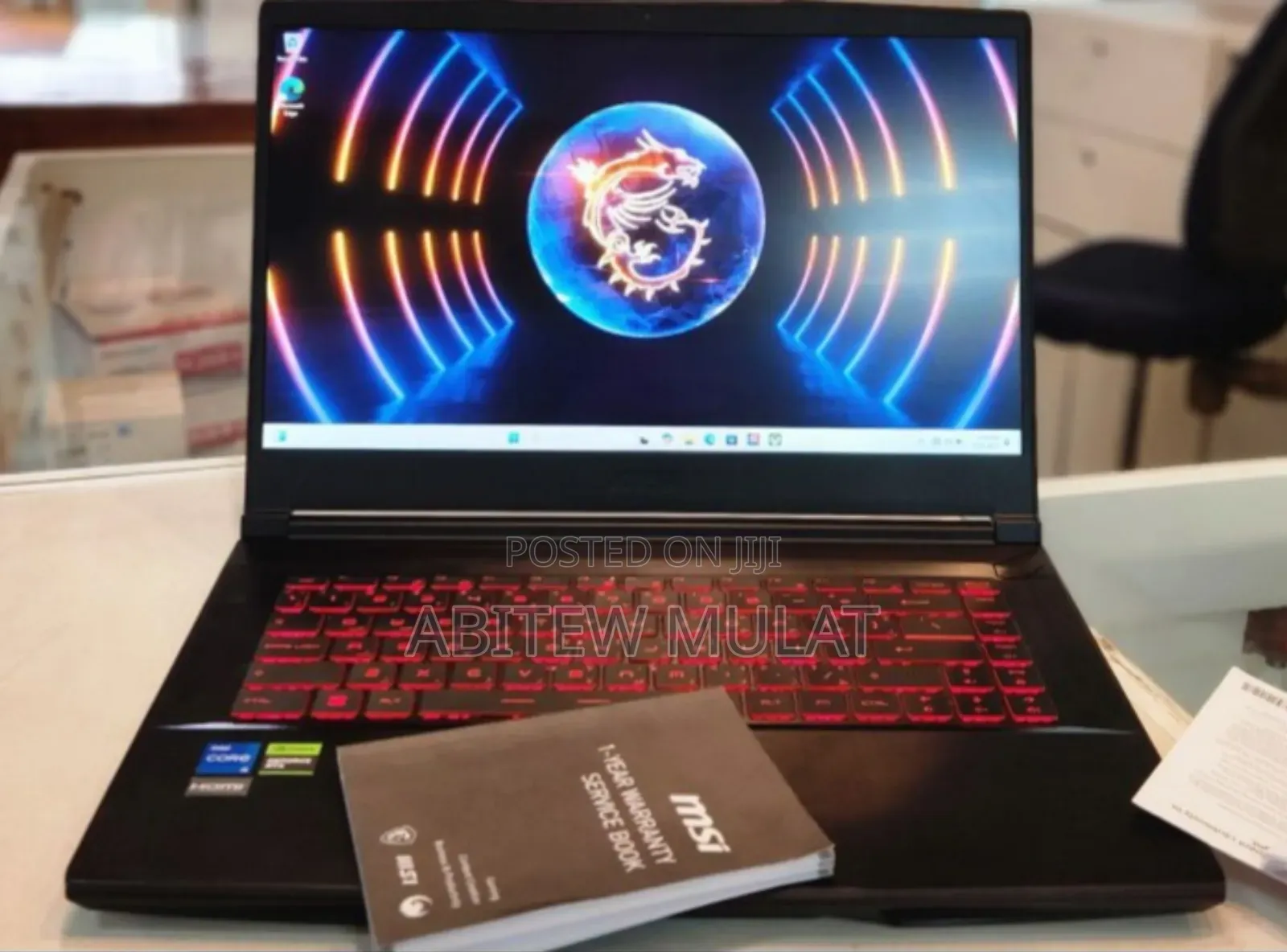 New Laptop MSI GF63 32GB Intel Core I5 SSD 512GB