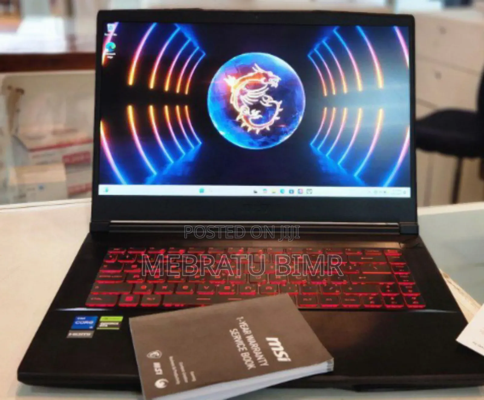 New Laptop MSI GF63 32GB Intel Core I5 SSD 512GB