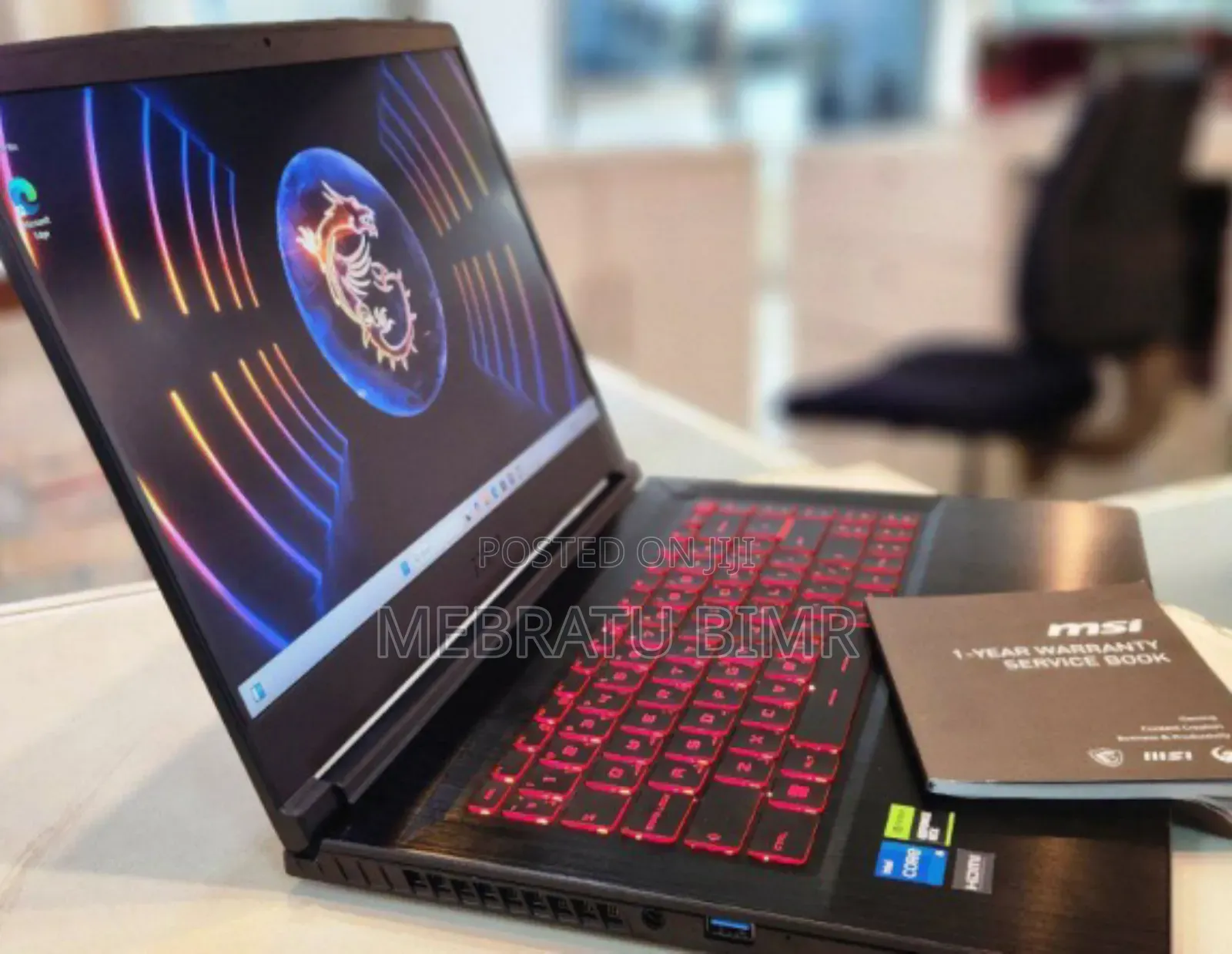 New Laptop MSI GF63 32GB Intel Core I5 SSD 512GB