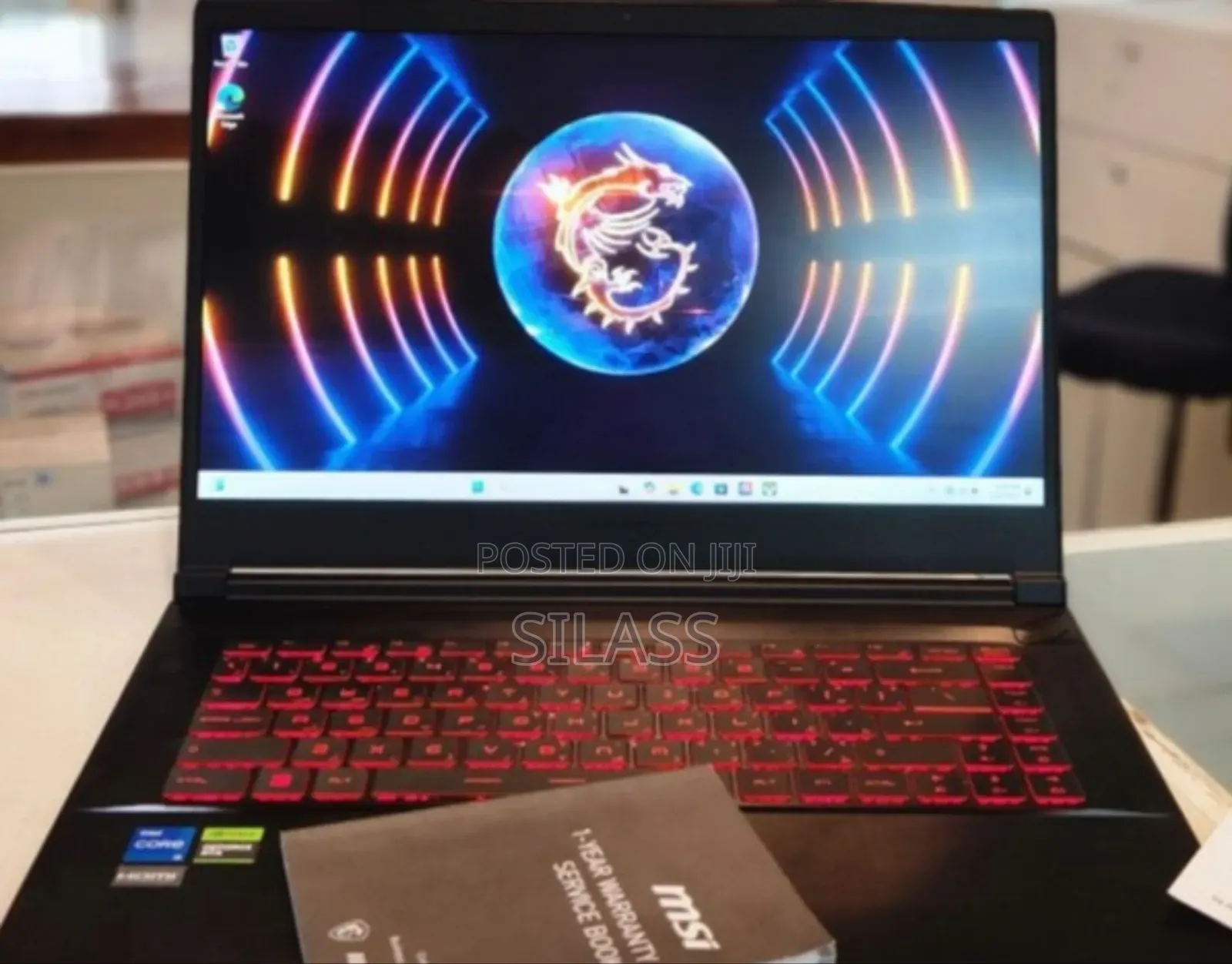 New Laptop MSI GF63 32GB Intel Core I5 SSD 512GB
