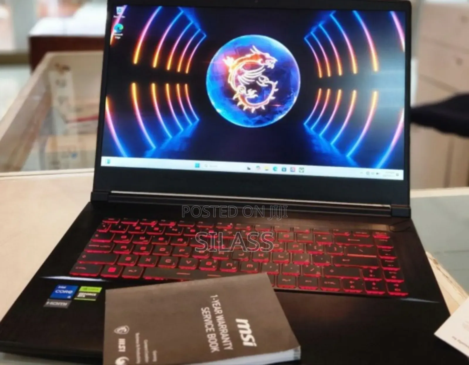 New Laptop MSI GF63 32GB Intel Core I5 SSD 512GB