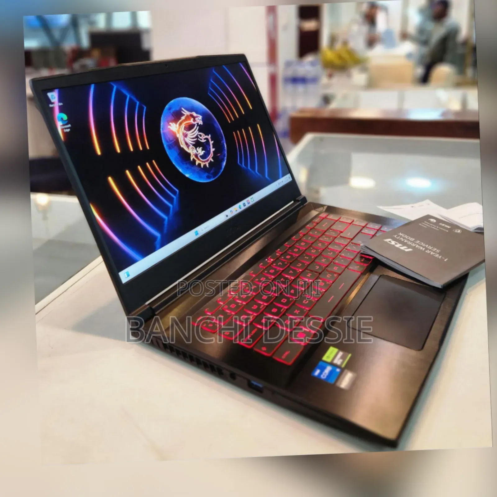 New Laptop MSI GF63 32GB Intel Core I5 SSD 512GB