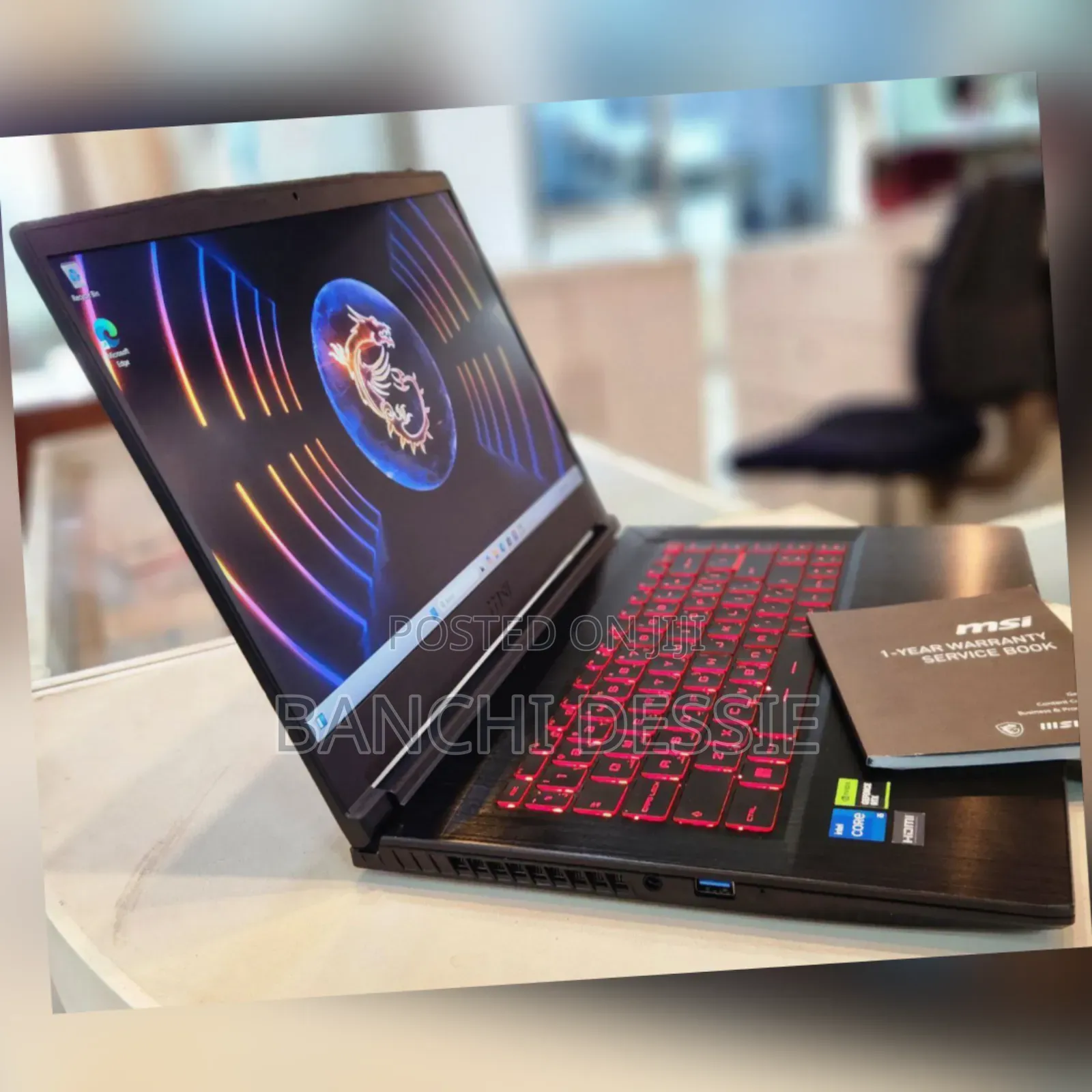 New Laptop MSI GF63 32GB Intel Core I5 SSD 512GB