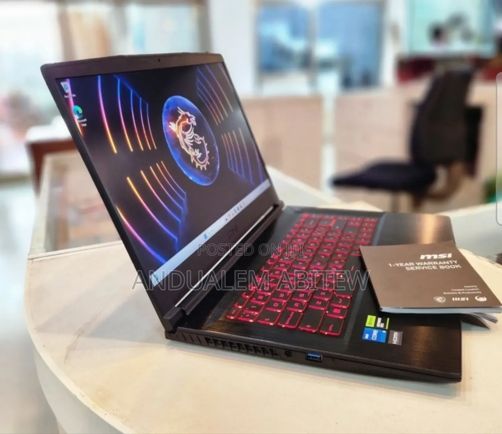 New Laptop MSI GF63 32GB Intel Core I5 SSD 512GB