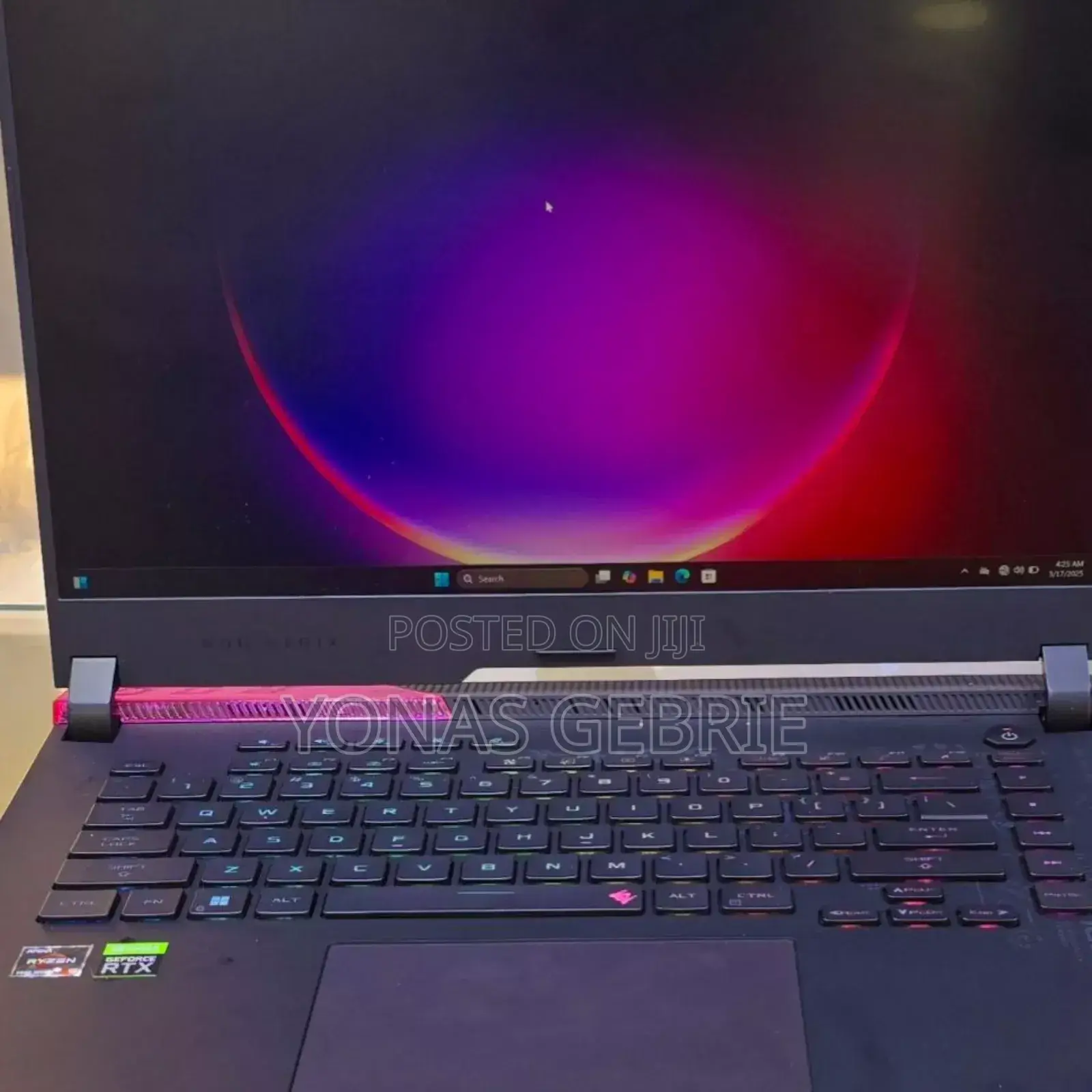 New Laptop Asus TUF Gaming A15 16GB AMD Ryzen 9 SSD 1T