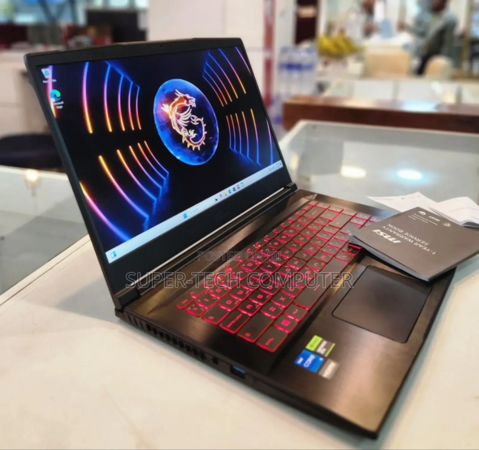 New Laptop MSI GF63 32GB Intel Core I5 SSD 512GB