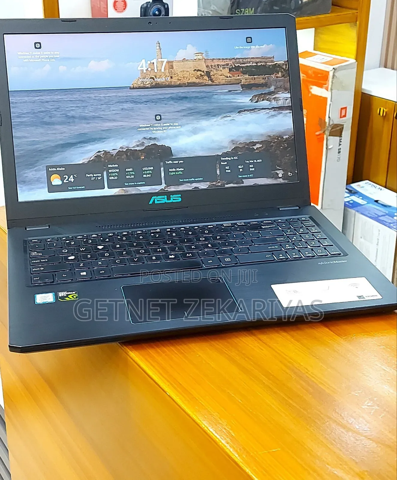 New Laptop Asus VivoBook 15 X505BA 16GB Intel Core I7 HDD+SSD 256GB