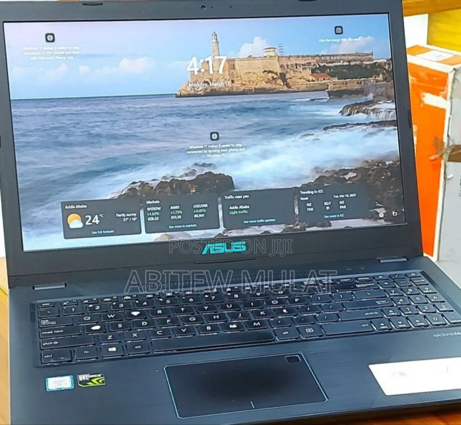 New Laptop Asus VivoBook 15 X505BA 16GB Intel Core I7 HDD+SSD 1T