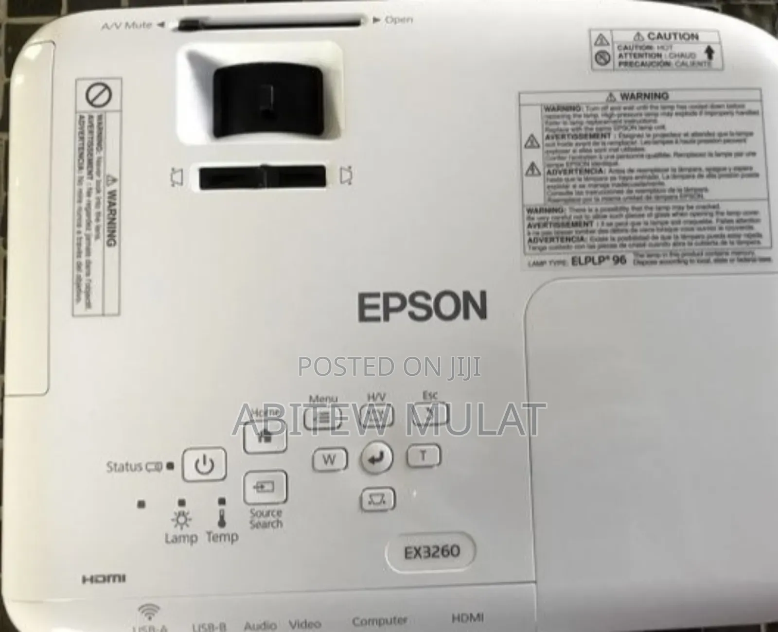 New Epson Projector Model Name: Eb-X3260 Hardware
