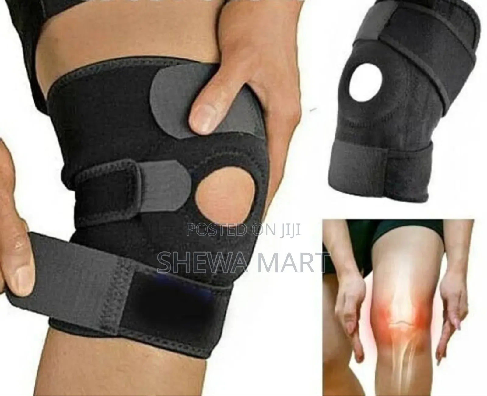 Gym Knee Support ጂም ጉልበት የሚደግፍ