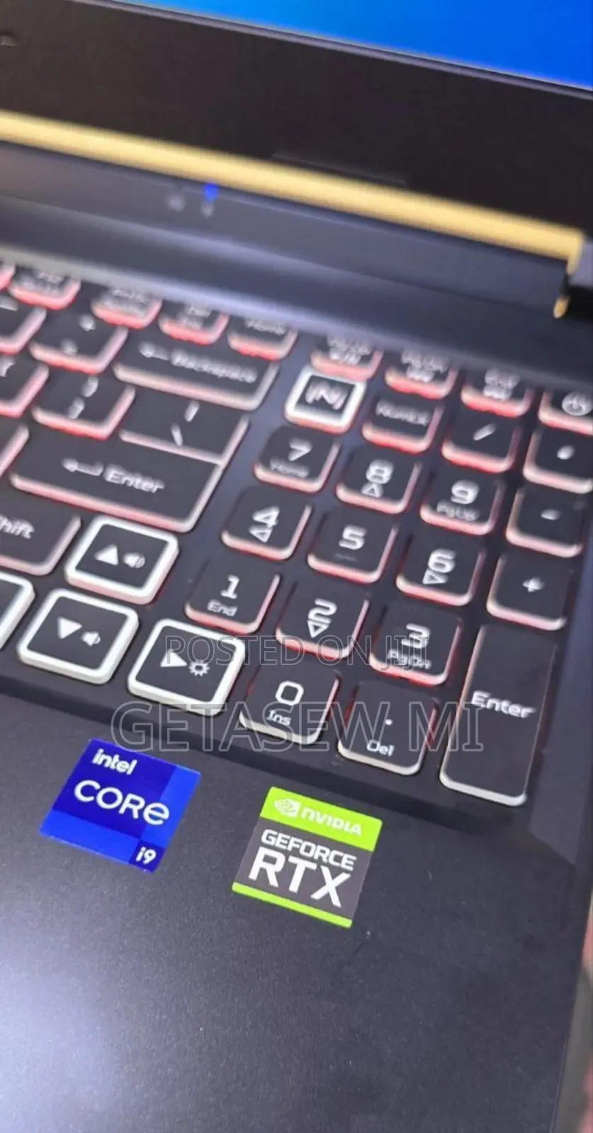 New Laptop Acer Nitro 5 16GB Intel Core I9 SSD 1T