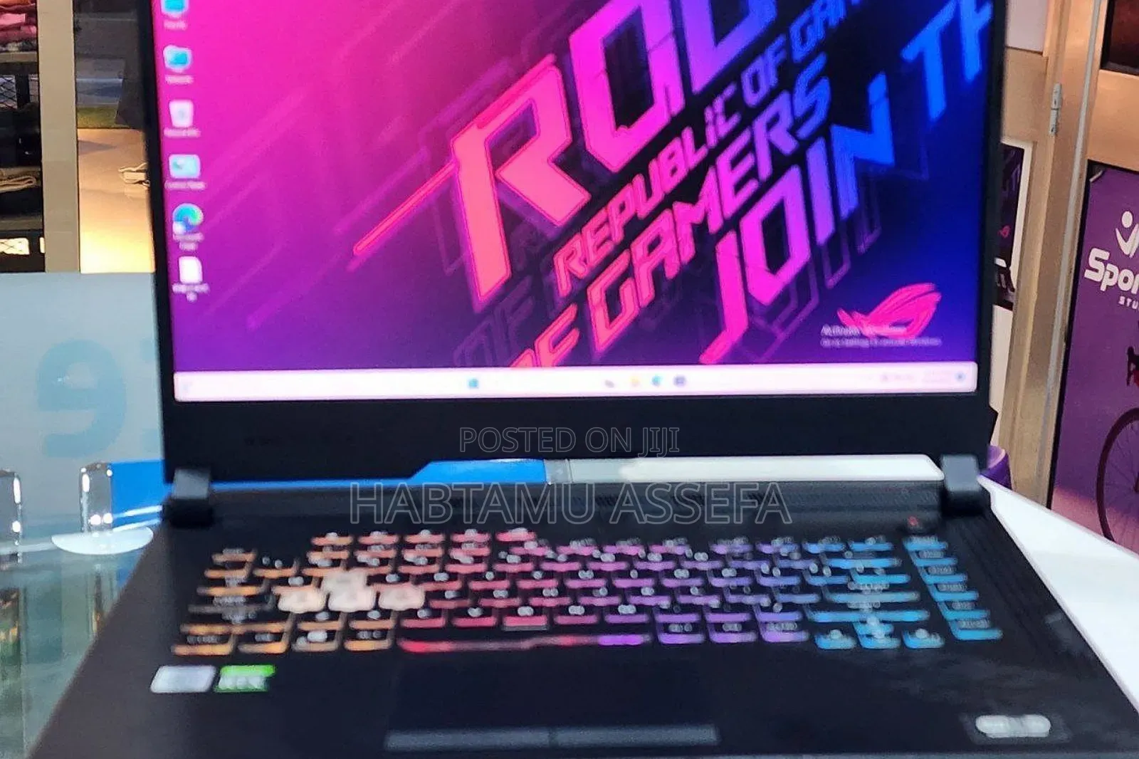 New Laptop Asus ROG Strix G15 16GB Intel Core I7 SSD 512GB