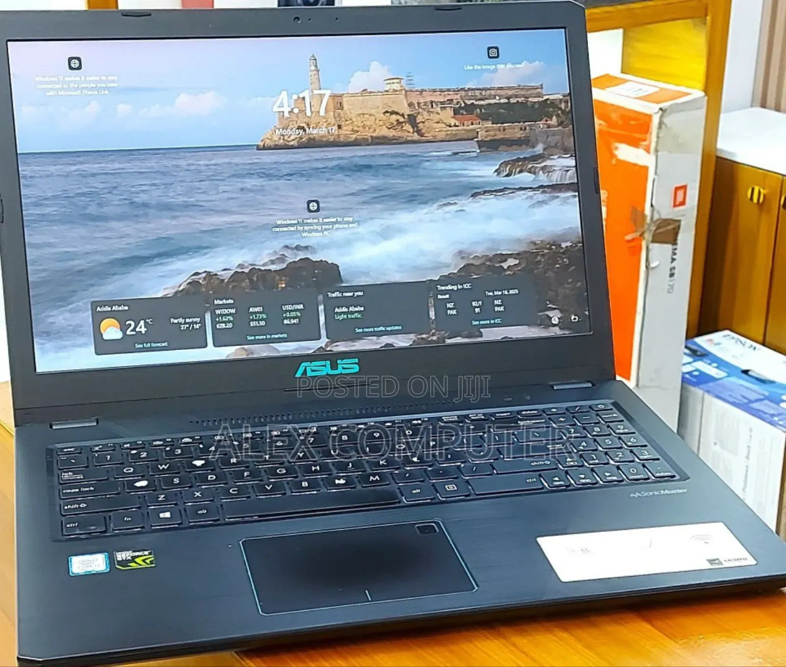 New Laptop Asus VivoBook 15 X505BA 16GB Intel Core I7 HDD+SSD 256GB