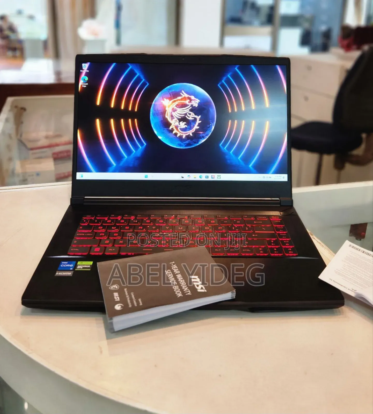 New Laptop MSI 32GB Intel Core I5 SSD 512GB