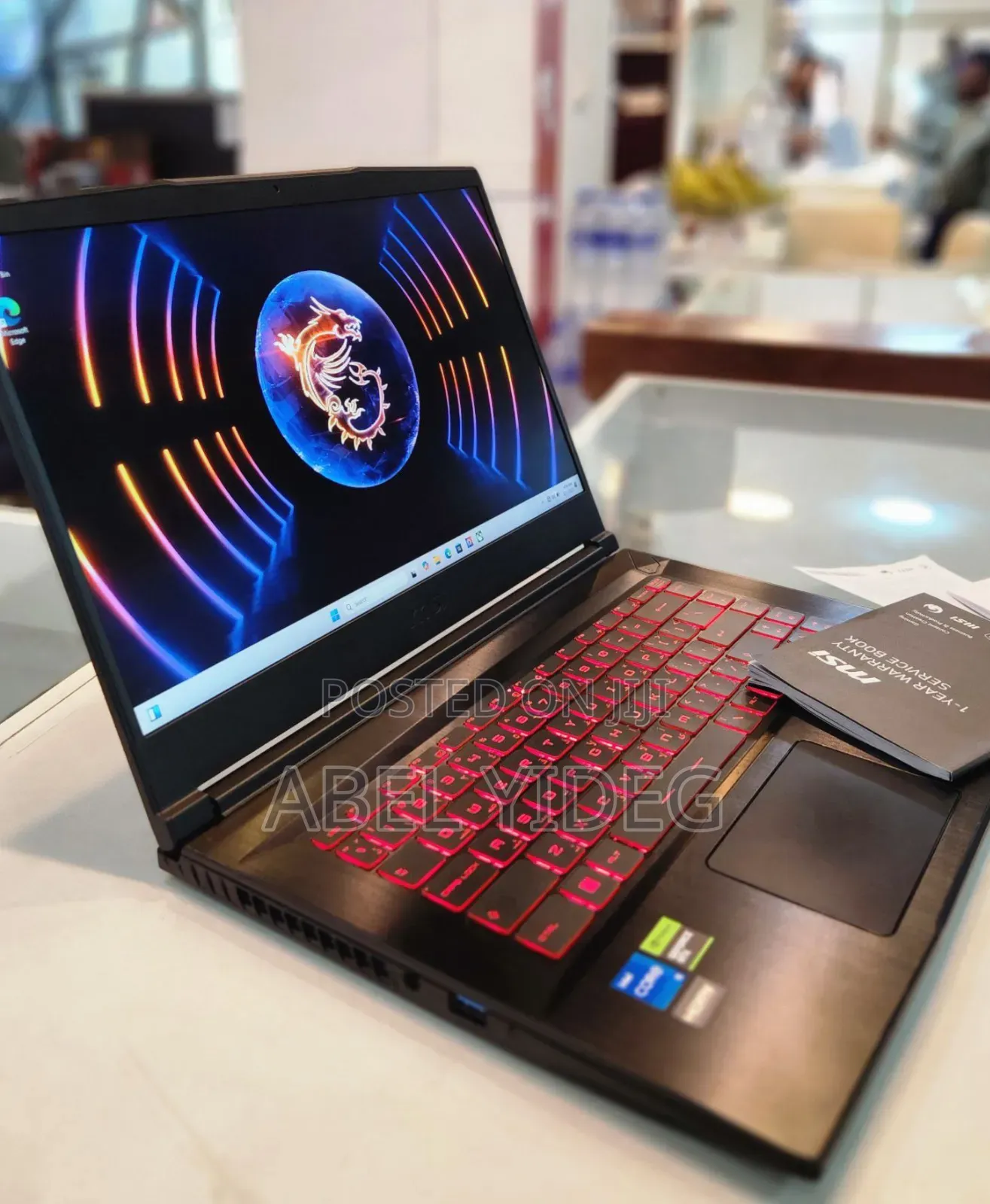 New Laptop MSI 32GB Intel Core I5 SSD 512GB