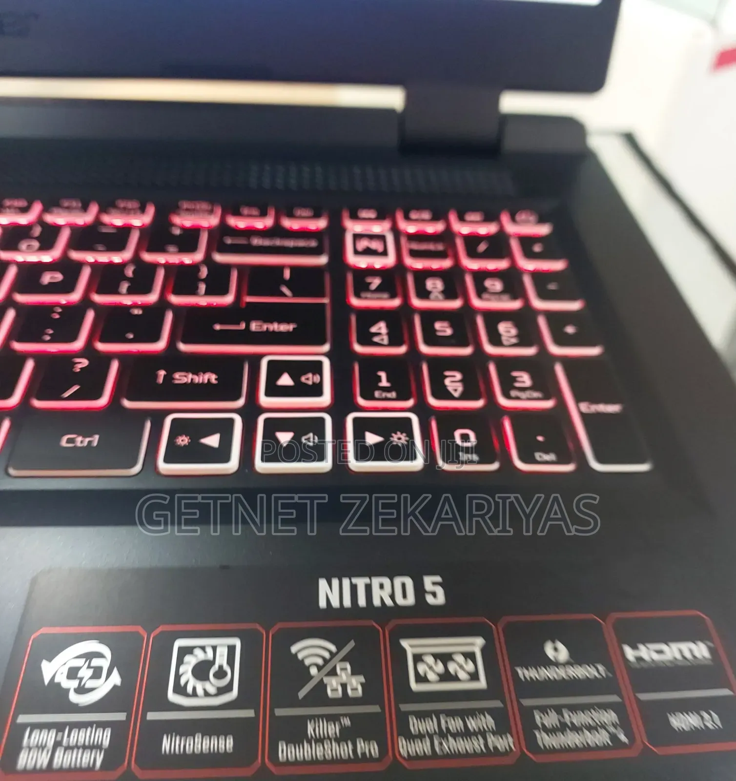 New Laptop Acer Nitro 5 16GB Intel Core I5 SSD 512GB