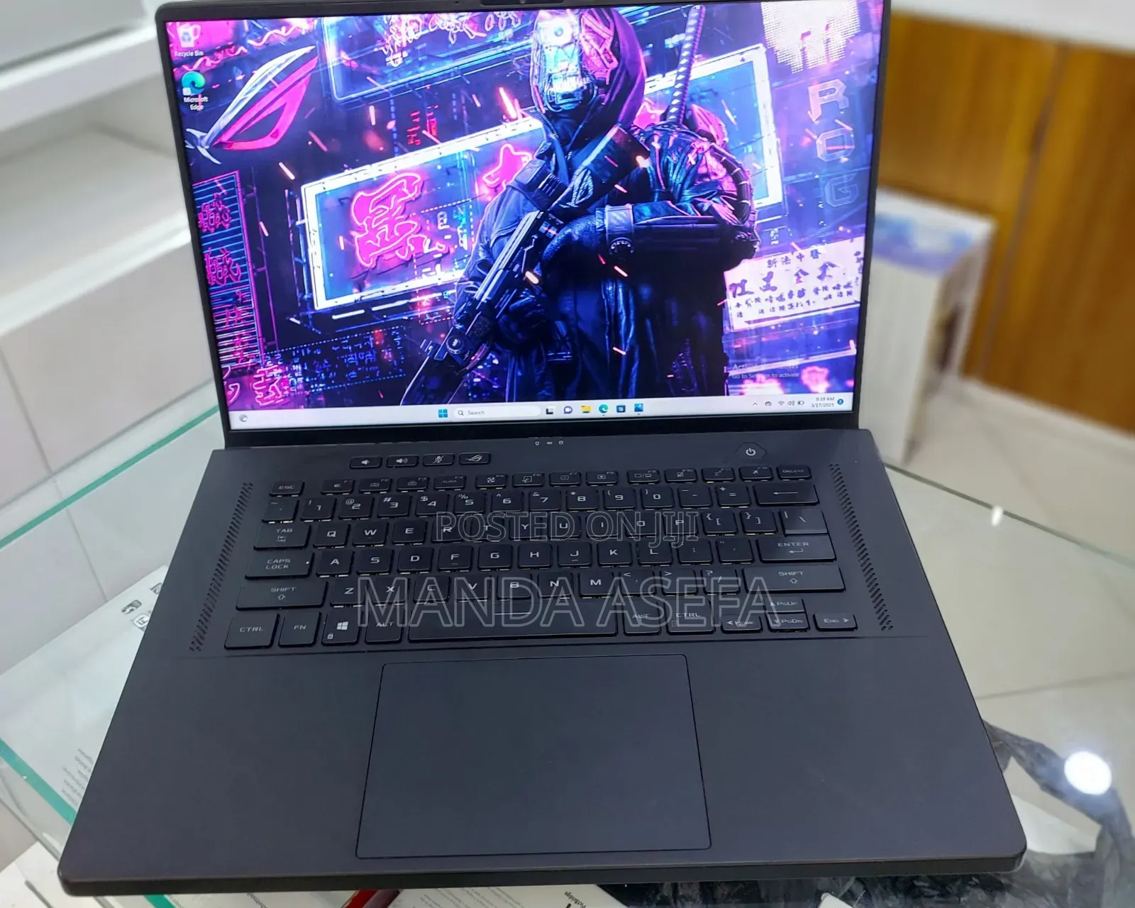 New Laptop Asus ROG Zephyrus G15 16GB AMD Ryzen 9 SSD 1T