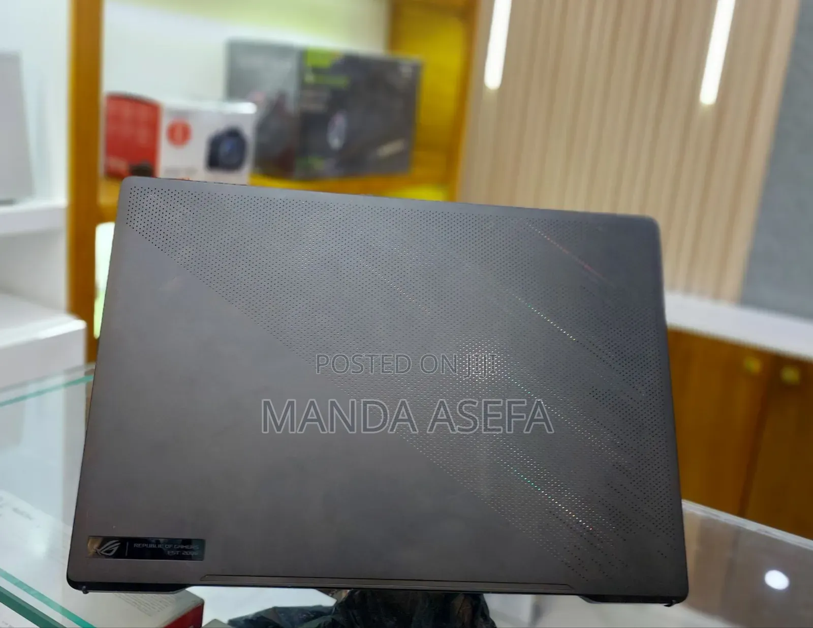 New Laptop Asus ROG Zephyrus G15 16GB AMD Ryzen 9 SSD 1T