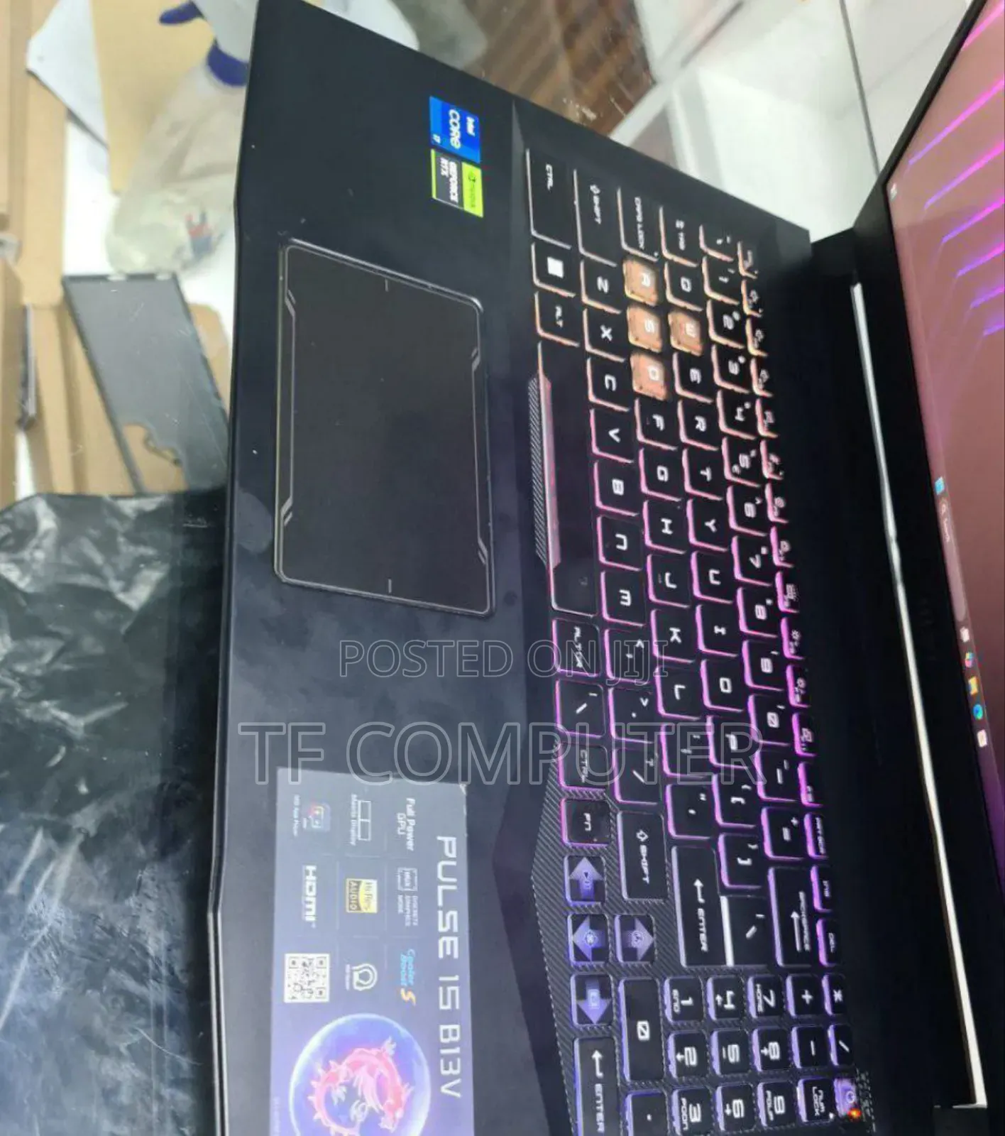 New Laptop MSI Pulse GL66 16GB Intel Core I7 SSD 512GB