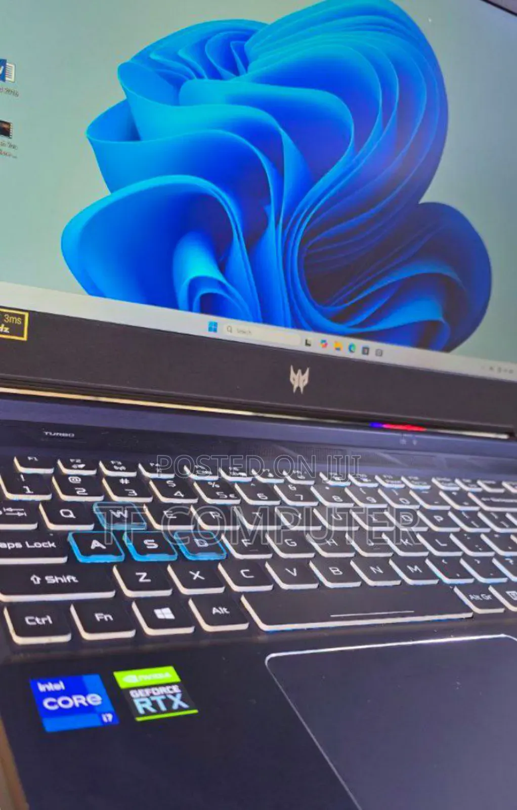 New Laptop Acer Predator Helios 300 16GB Intel Core I7 SSD 1T