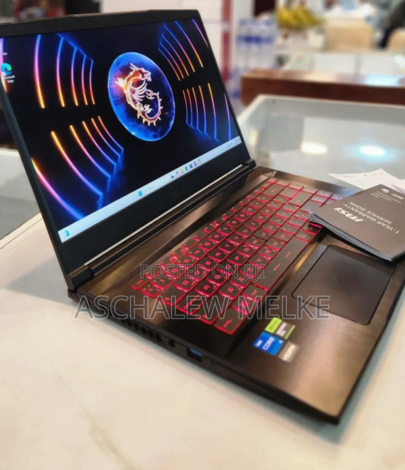Laptop MSI GF63 32GB Intel Core I5 SSD 512GB