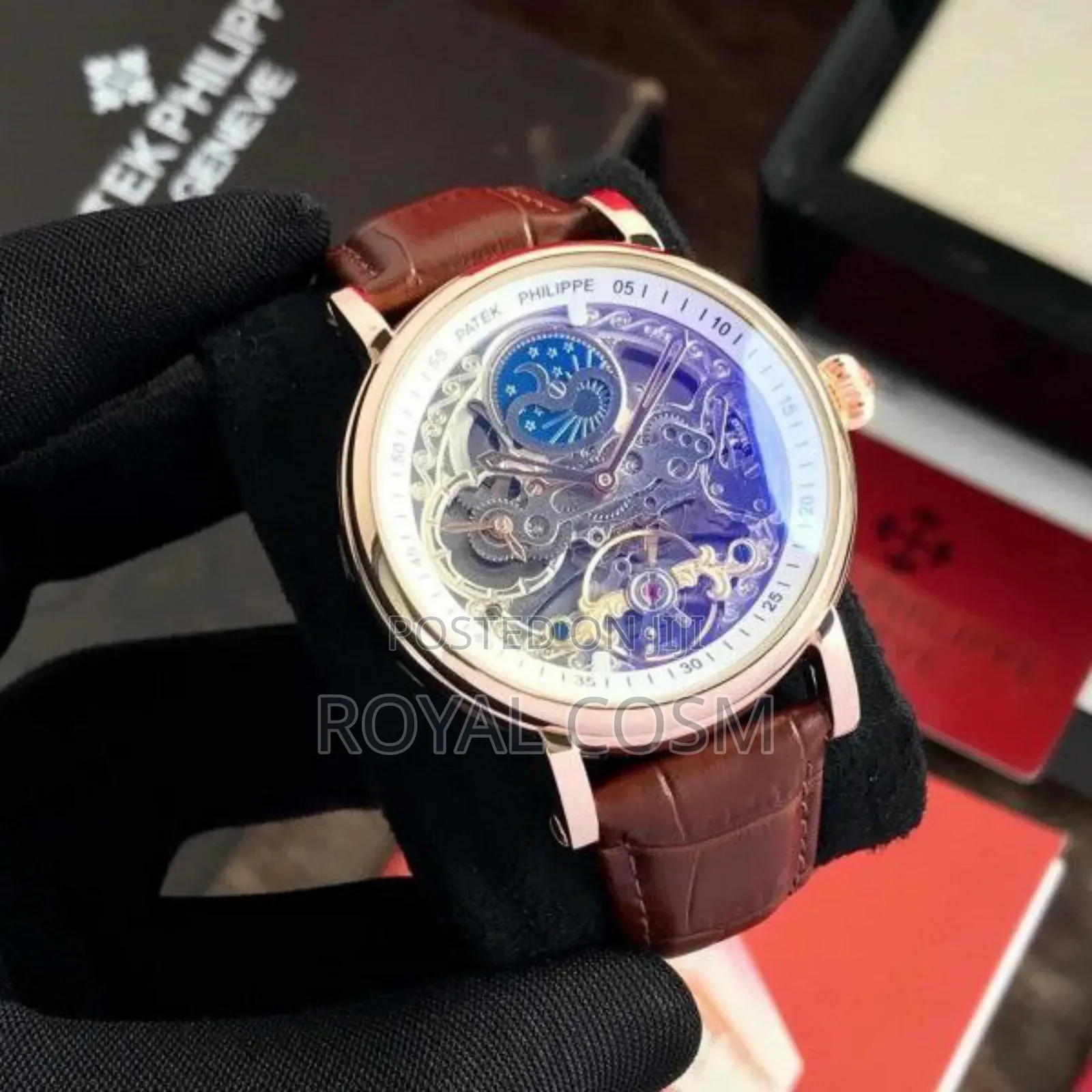 Automatic Patek Philippe Day-Night Chronograph Mens Watches