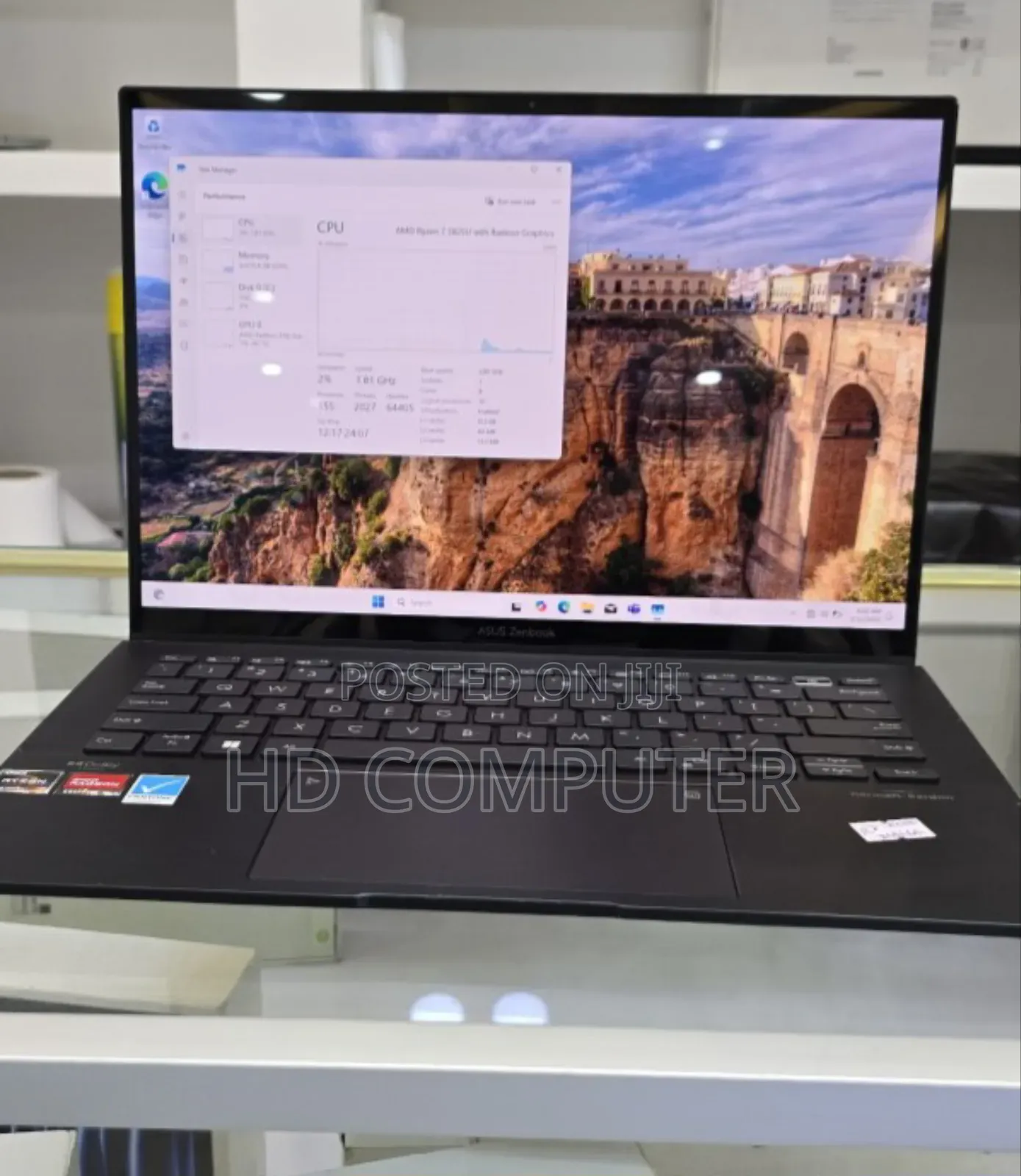 New Laptop Asus Zenbook 14 UX434 16GB AMD Ryzen 5 SSD 1T