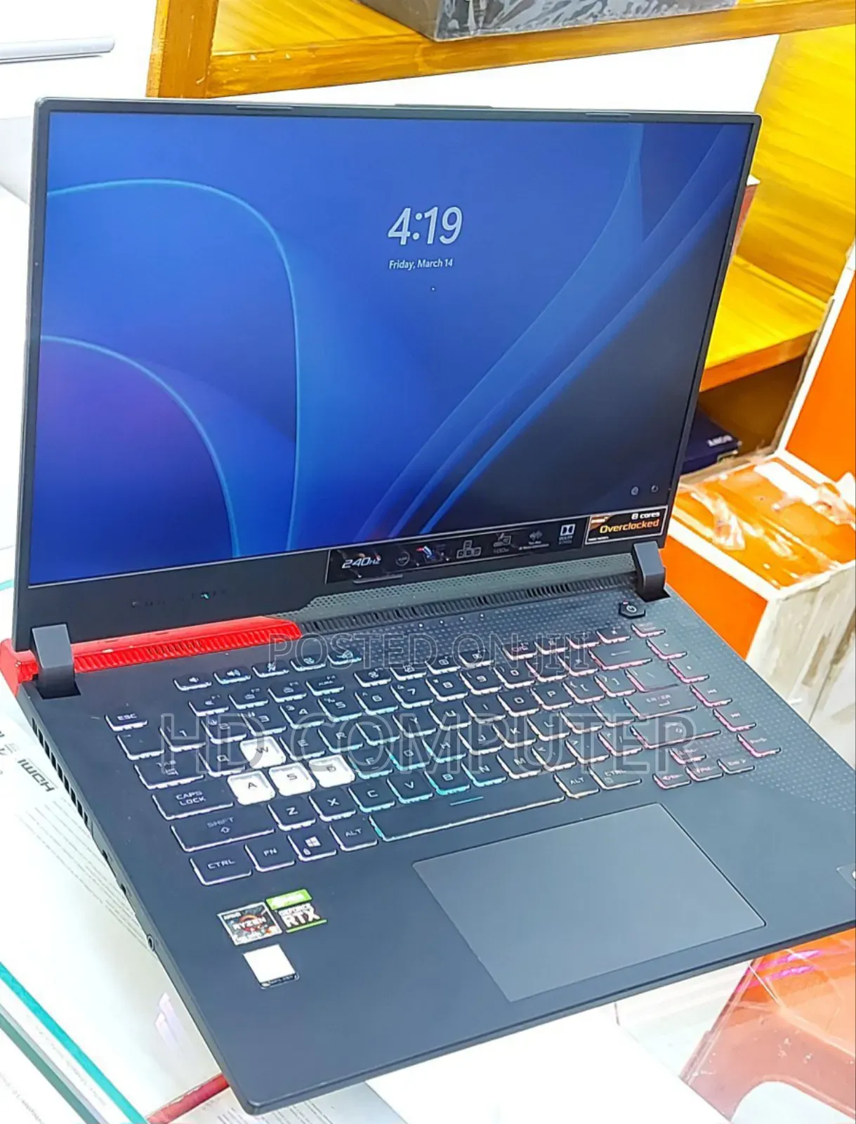 New Laptop Asus ROG Strix G15 16GB AMD Ryzen 9 SSD 1T