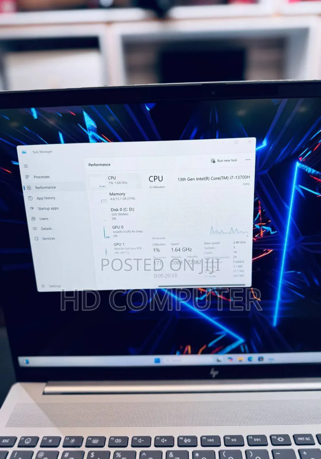 New Laptop HP Pavilion 17 16GB Intel Core I7 SSD 1T