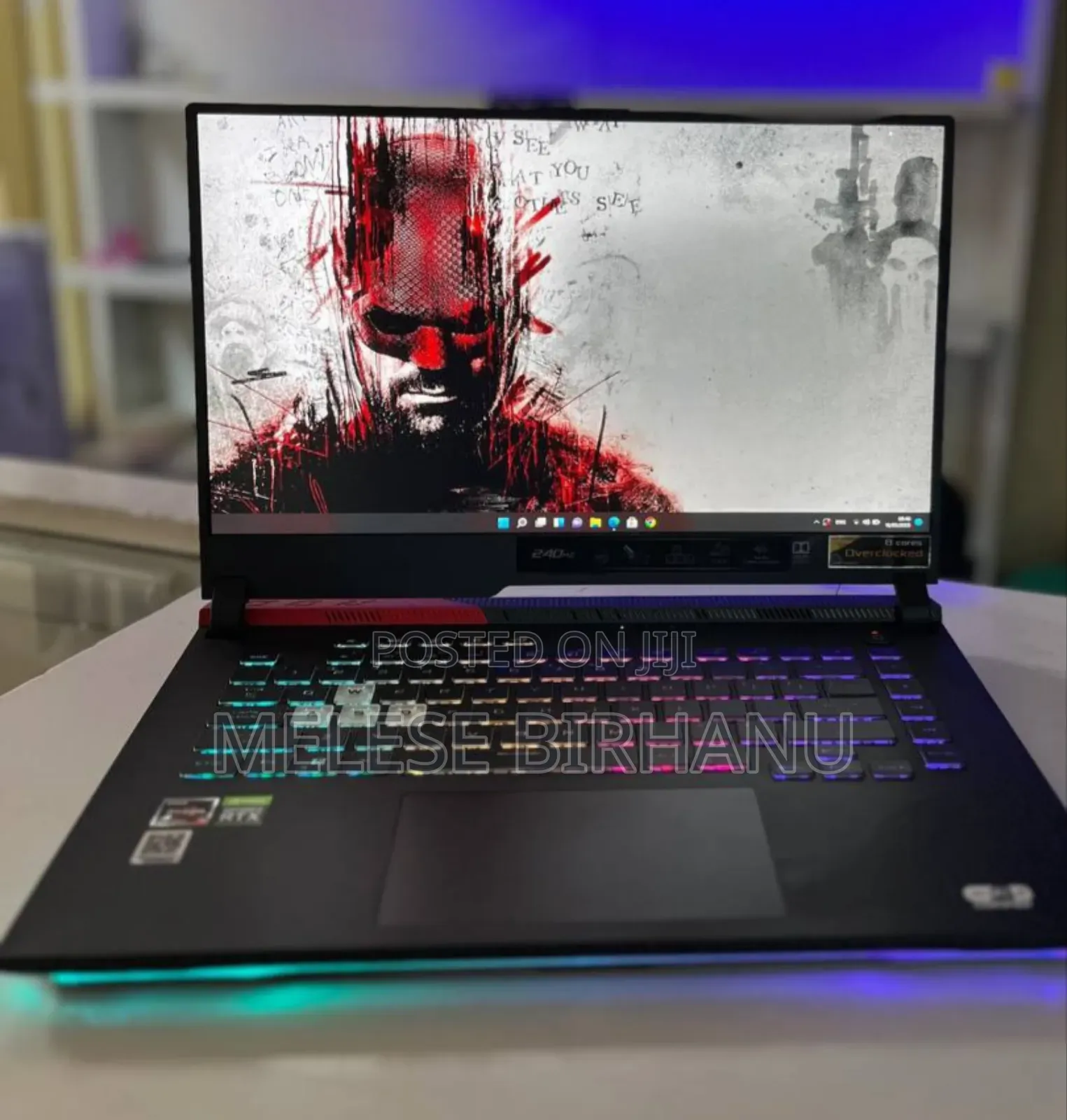New Laptop Asus ROG Strix G15 16GB AMD Ryzen 9 SSD 512GB