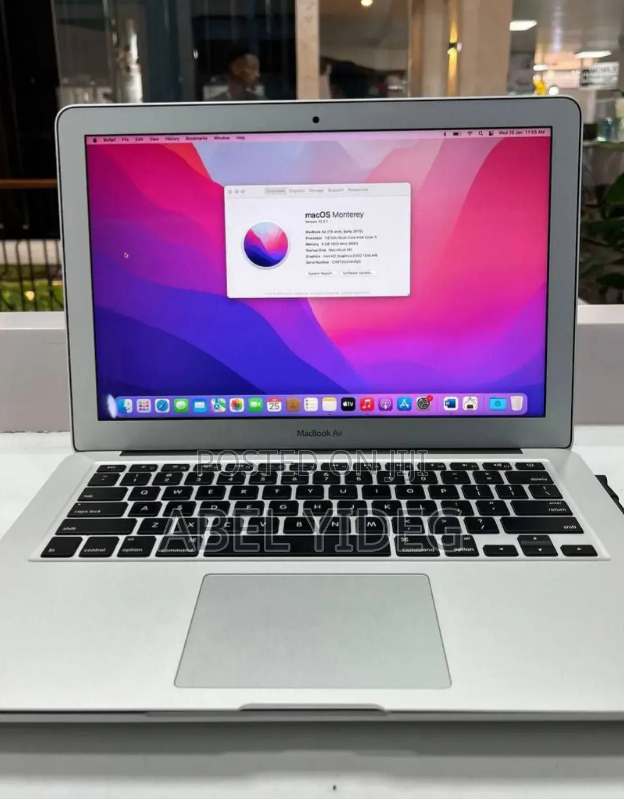 New Laptop Apple MacBook Air 2017 8GB Intel Core I7 SSD 512GB