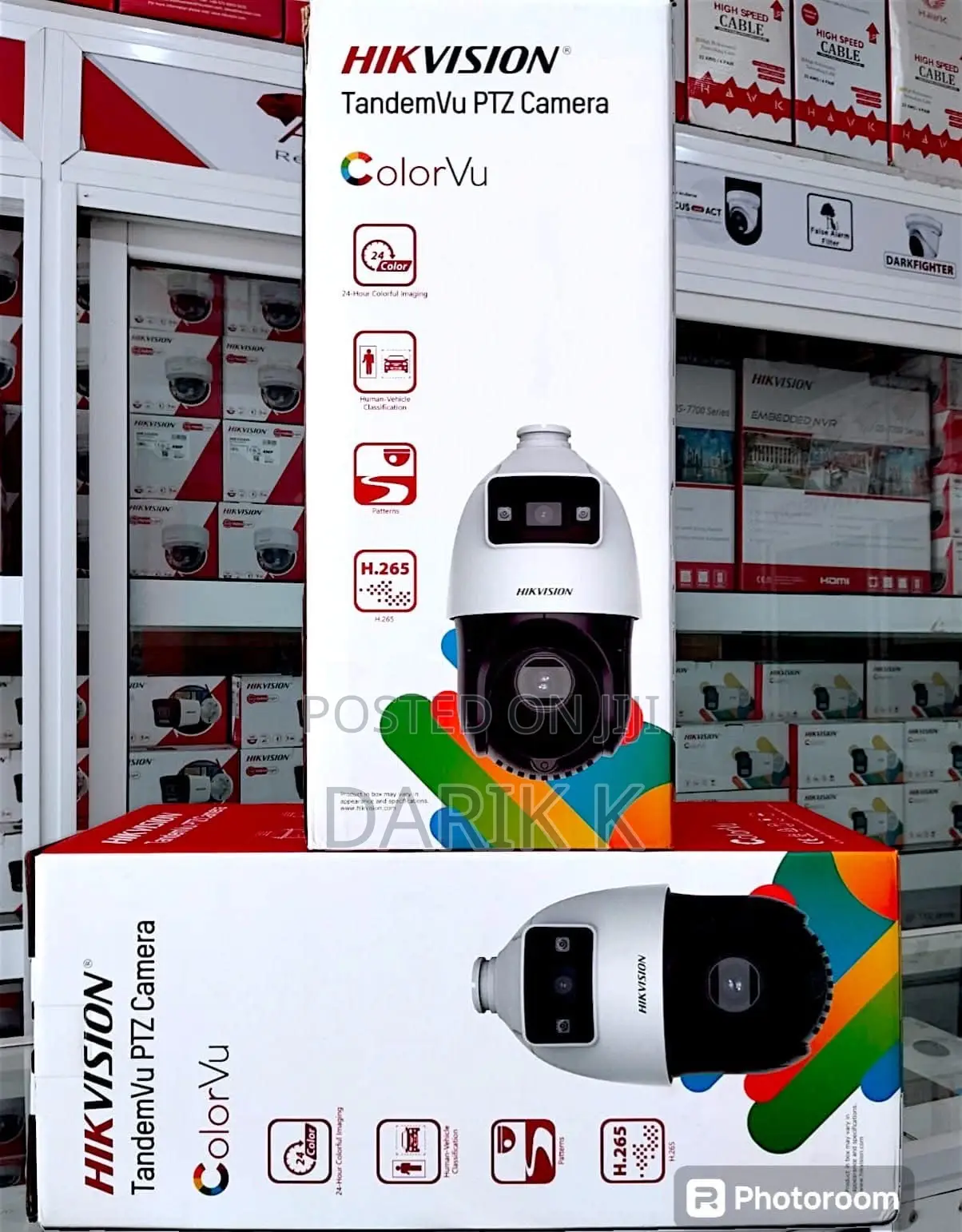 Tandemvu 4+4mp 25x Colorvu Ir Acusense PTZ CCTV