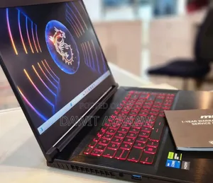 New Laptop MSI 16GB Intel Core I5 SSD 512GB