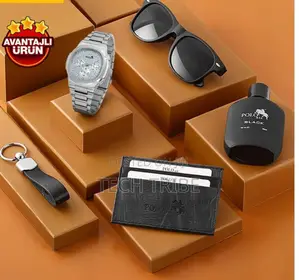 Polo Air Men's Gift Set Watch Glasses Perfume Special Box