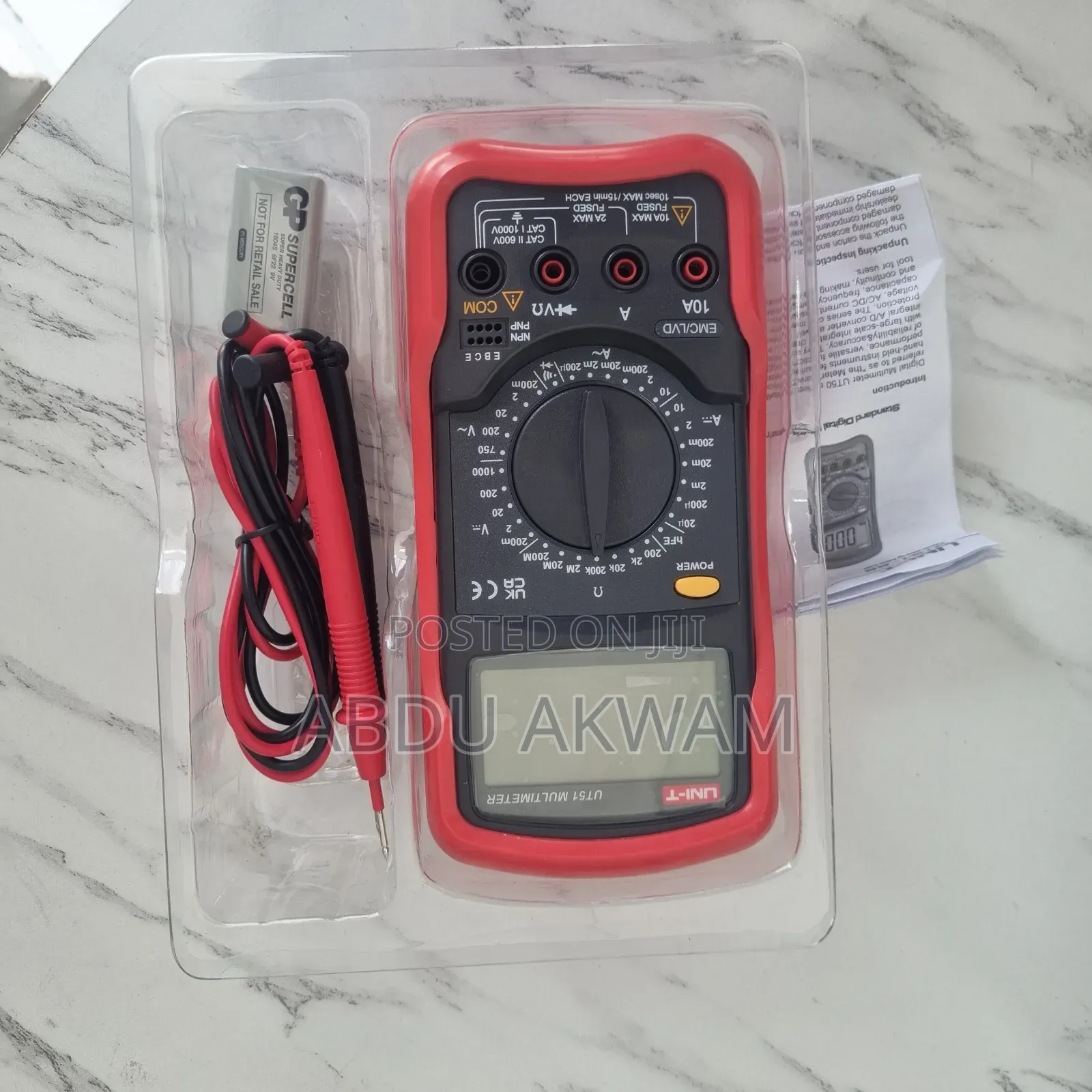 Multi Meter Uniti Ut51